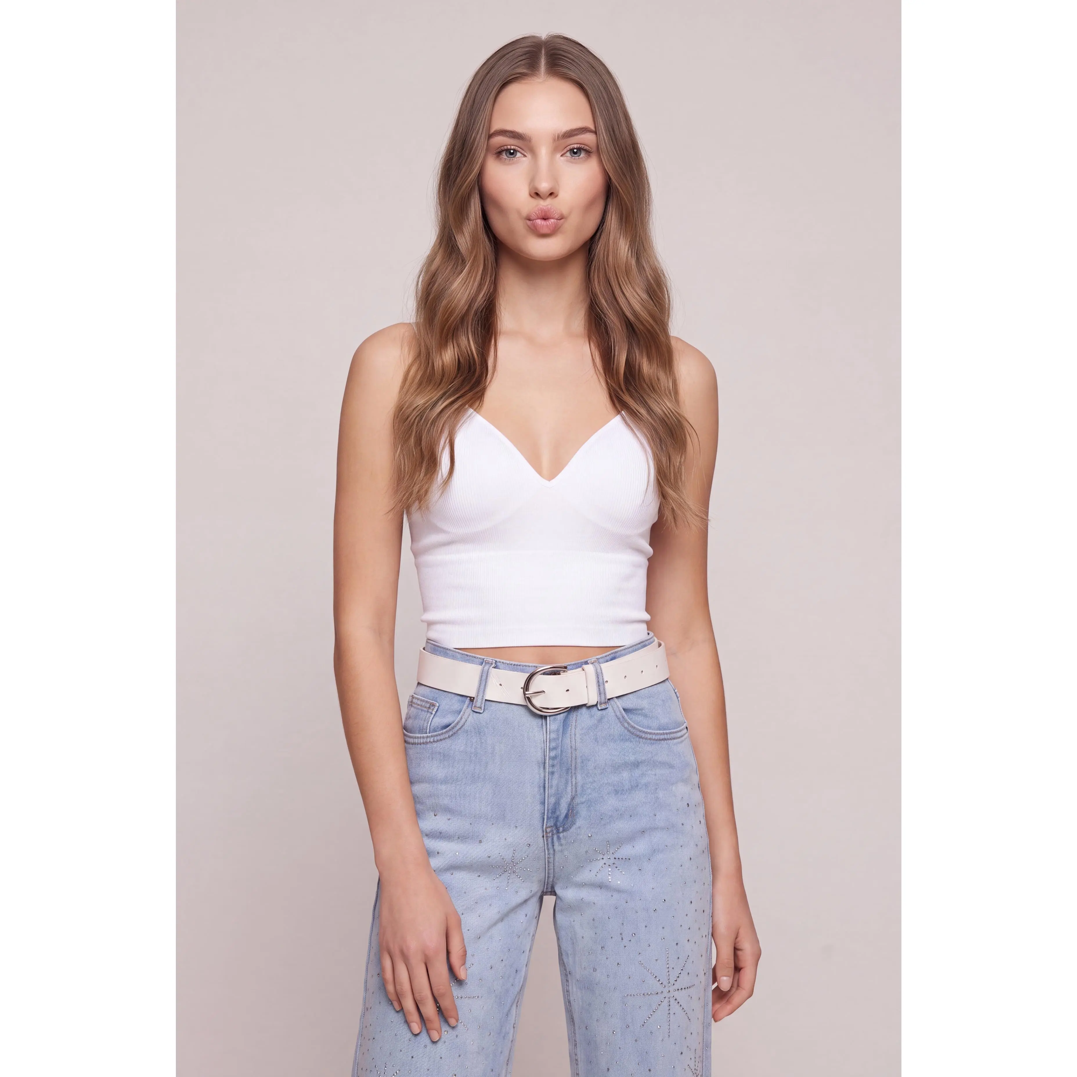 Padded Crop Cami