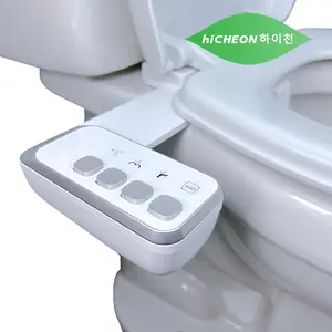 1 Set Hicheon Non Electric toilet seat bidet Bidet Attachment Bidet Seat with Self-Cleaning Nozzle, Dual Sprayer Front/Rear Washing Water Pressure controlled Nozzle Self Cleaning Detachable Design For Easy Daily Cleaning with T adapter and hose