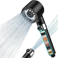 Black Showerhead Set