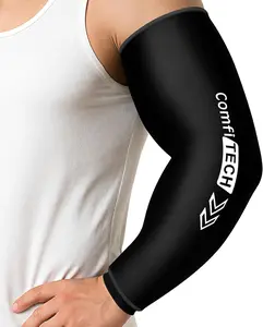 ComfiTECH Full Arm Ice Pack Wrap for Pitchers Extended-Length Flexible Ice Sleeve for Tennis Elbow Forearm Golfers Arm Support