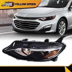 Fit For 2019 2020 2021 2022 Chevy Malibu Halogen Projector Headlight Driver Side
