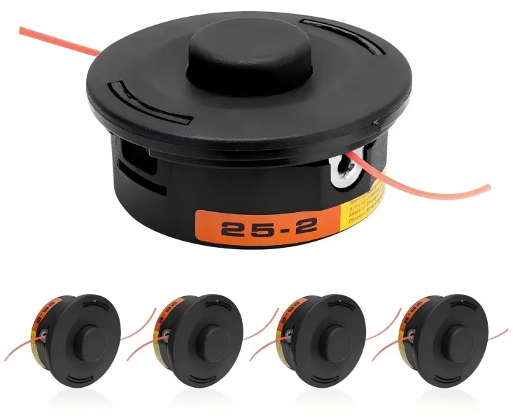 5-Pack 25-2 Bump Feed AutoCut String Trimmer Replacement Head, Weed Eater Parts Fits Stihl FS Series, Replaces OEM 4002 710 2108, 4002 710 2191