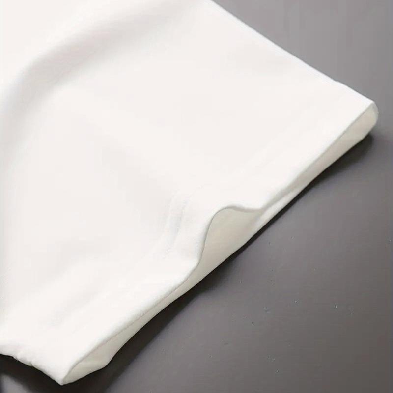 Y2K-Inspired Men's Cotton T-Shirt with Basketball Star Print - Soft, Breathable & Comfortable |     Casual Streetwear for All Seasons