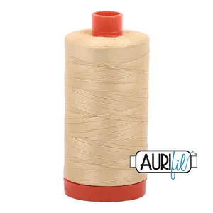 Aurifil 50wt Cotton Thread 1422yd - Wheat - A1050-2125