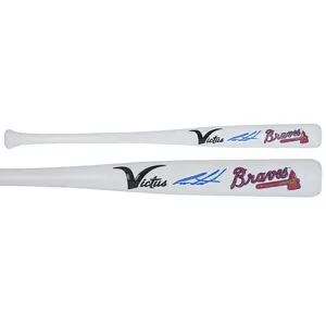 Cam Caminiti Atlanta Braves Autographed Victus White Mini Bat - Fanatics Authentic Certified