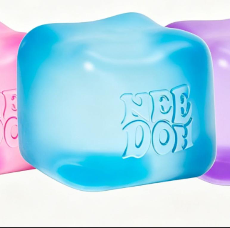 NeeDoh Nice Cube Super Solid Squish Toy Viral Relaxation Gift for All Ages