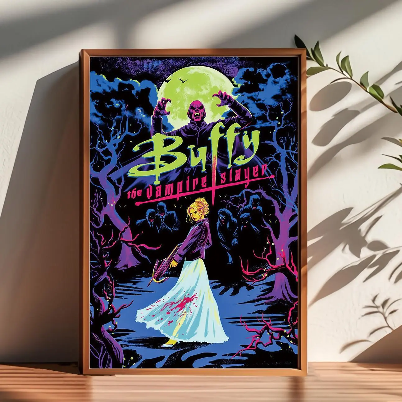 Buffy the vampire slayer Movie Poster,Room Decor,Poster for Gifts,Home Decor,Wall Art Decor