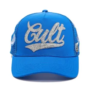 PAISLEY SHIMUCHAN LOGO MESH BACK TRUCKER HAT IN ROYAL BLUE