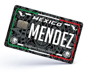 Mendez Credit Card Skin Cover Vinyl Stickers (4 Pack) -Mexican Decal Mexico Car Plate adhesive Mendez