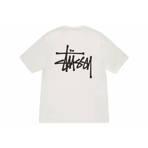 Stussy Basic Pigment Dyed T-Shirt Natural (men) by StockX