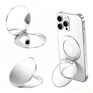 Magnetic Phone Holder with makeup mirror, for iPhone 17 Pro Max/16/15 Plus/14 Pro/13 Mini/12 Samsung Outdoor & Travel Friendly Daily Use