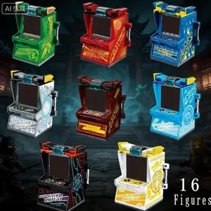 Season 12 Prime Empire Ninja Puzzle Building Blocks Digital Arcade Boys' Toy Model Figures Arcade Game Lloyd Kai Jay Cole