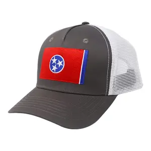 International Tie State Hat for Men and Women, Adjustable Snapback Trucker Baseball Cap with Embroidered Patch