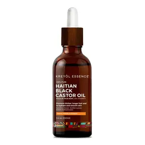 Haitian Black Castor Oil: Mango Papaya & Coconut (3.4oz) Super Size