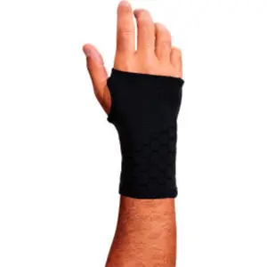Ergodyne B3168602 Prolix 660 Wrist Support Sleeve - Ambidextrous - Extra Large - Black