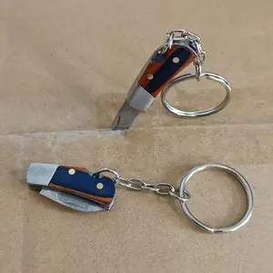 Mini Folding Keychain Knife, Portable Fruit Knife for Home Use, Ideal for Packaging Removal & Plant Trimming, Low-Profile Design