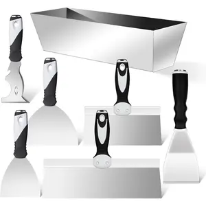 Drywall Finishing and Putty Tools Set - Comprehensive Kit for Painting and Spackling