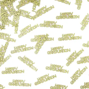 Happy Graduation Confetti Class of 2026, 120 count Glitter Graduation Decorations 2026, Grad Confetti for Grad Party Decorations.