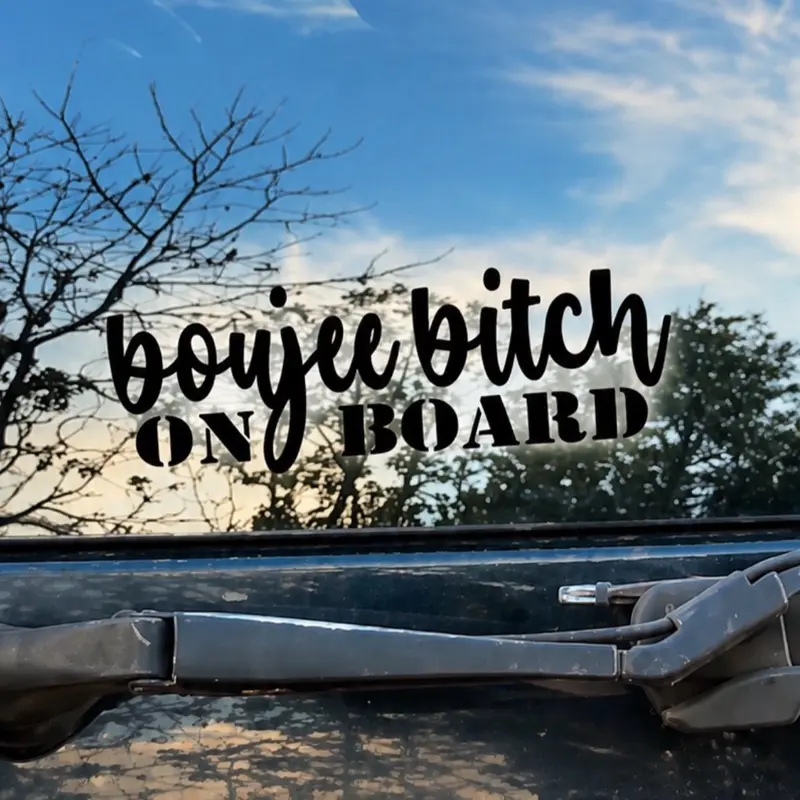 Boujee Bitch On Board