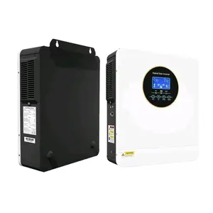Hybrid Solar Inverter 3KW 3.6KW 5KW MPPT 24V 48V US Version On-Grid Off-Grid 110V 120V Single Phase Output 1 Year Warranty
