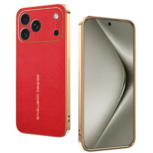 iPhone 17/16/15/14/13/12/11 Pro Max Electroplated Alligator Skin Case, Ultra-Thin Lightweight Protective Cover, Durable Shockproof Design