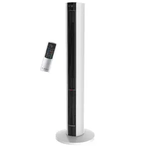 Lasko Oscillating All Season Tower Fan and Space Heater in One for Home with Adjustable Thermostat, Overheat Protection, 4 Fan Speeds, 3 Heat Settings and Remote, 42 Inches, 1500W, White