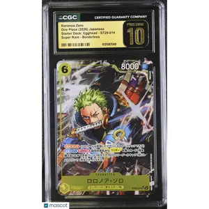 Roronoa Zoro #ST29-014 Japanese 2026 One Piece Starter Deck: Egghead CGC 10