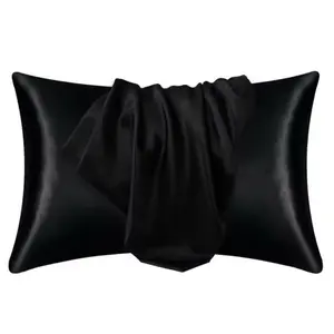 100% Silk Pillowcase Pillow Cover Silky Satin Hair Beauty Pillowcase Comfortable Pillow Case Home Decor Pillow Covers