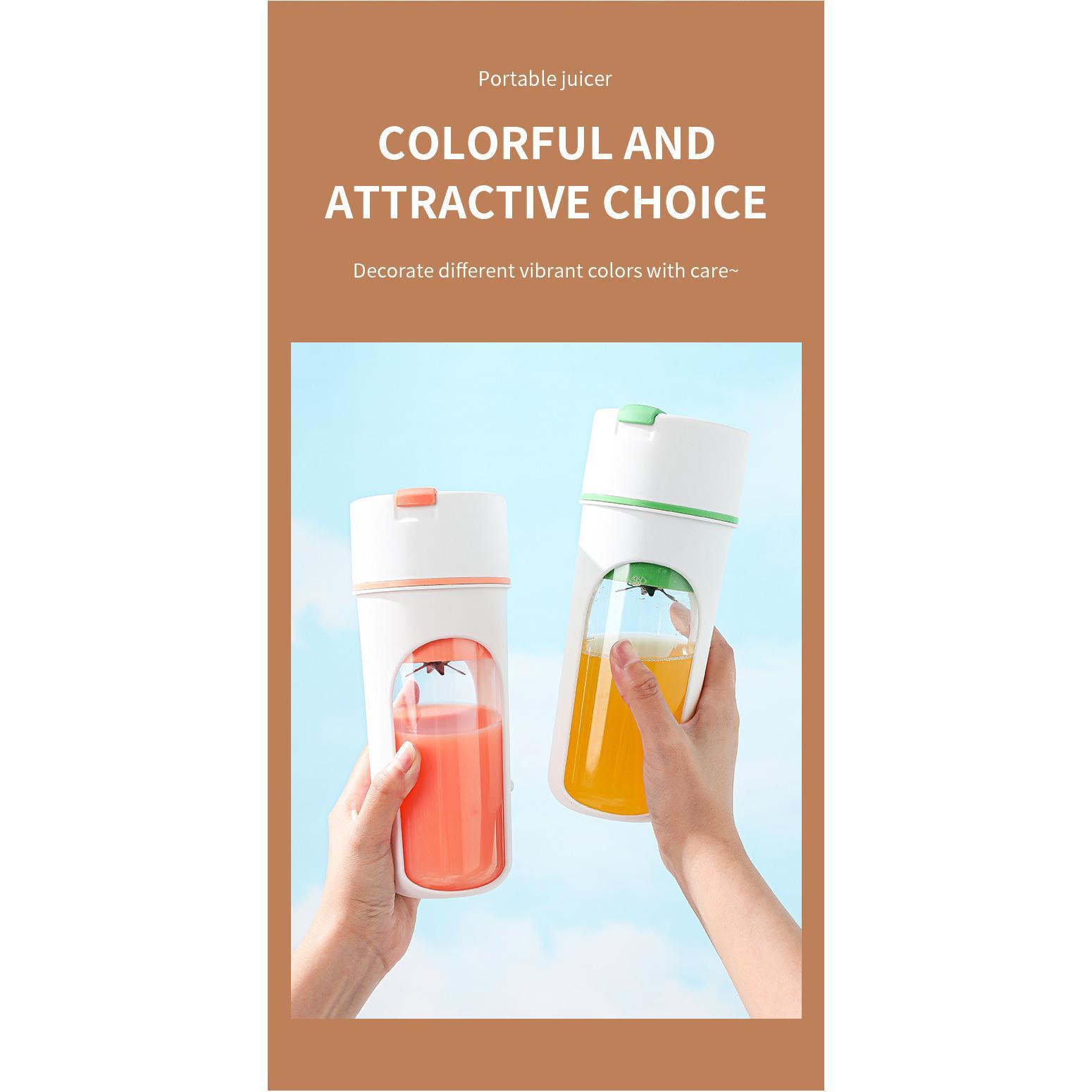 Kitchen Electric Juicer USB Charging Wireless Juices Blender Fruit Orange Mixer Squeezer Machine Ice Crush Cup Food Processor