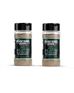2 Pack Pork King Good Smoky Jalapeño & Cheese Seasoning