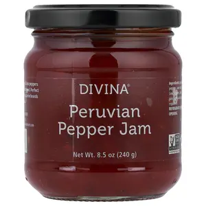 Divina Peruvian Pepper Jam , 8.5 oz (240 g)