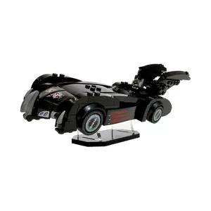 Acrylic Display Stand Compatible with LEGO® 76333 Batman & Robin Batmobile - Set Not Included