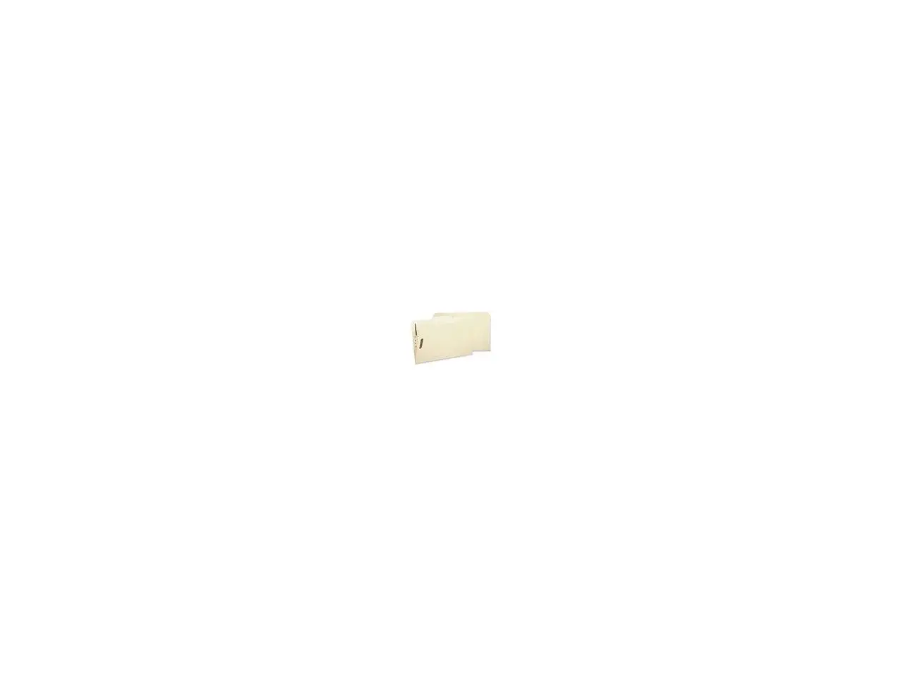 Sparco Fastener Fldr w/2-Ply Tab 2 Fstnr 1/3 Tab Lgl 50/BX MA SP17231