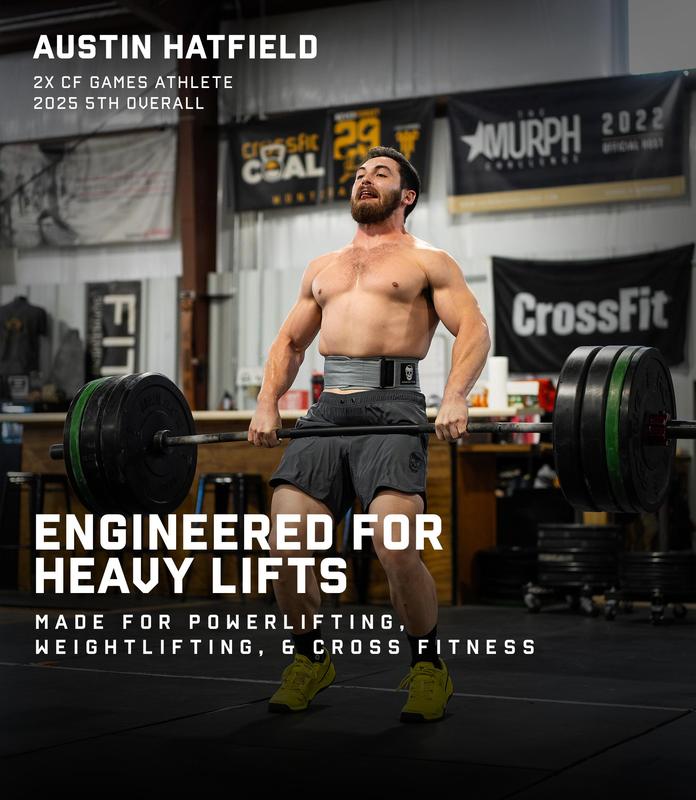 Gymreapers Quick Locking Weightlifting Belt for Bodybuilding, Powerlifting, Cross Training - 4 Inch Neoprene with Metal Buckle - Adjustable