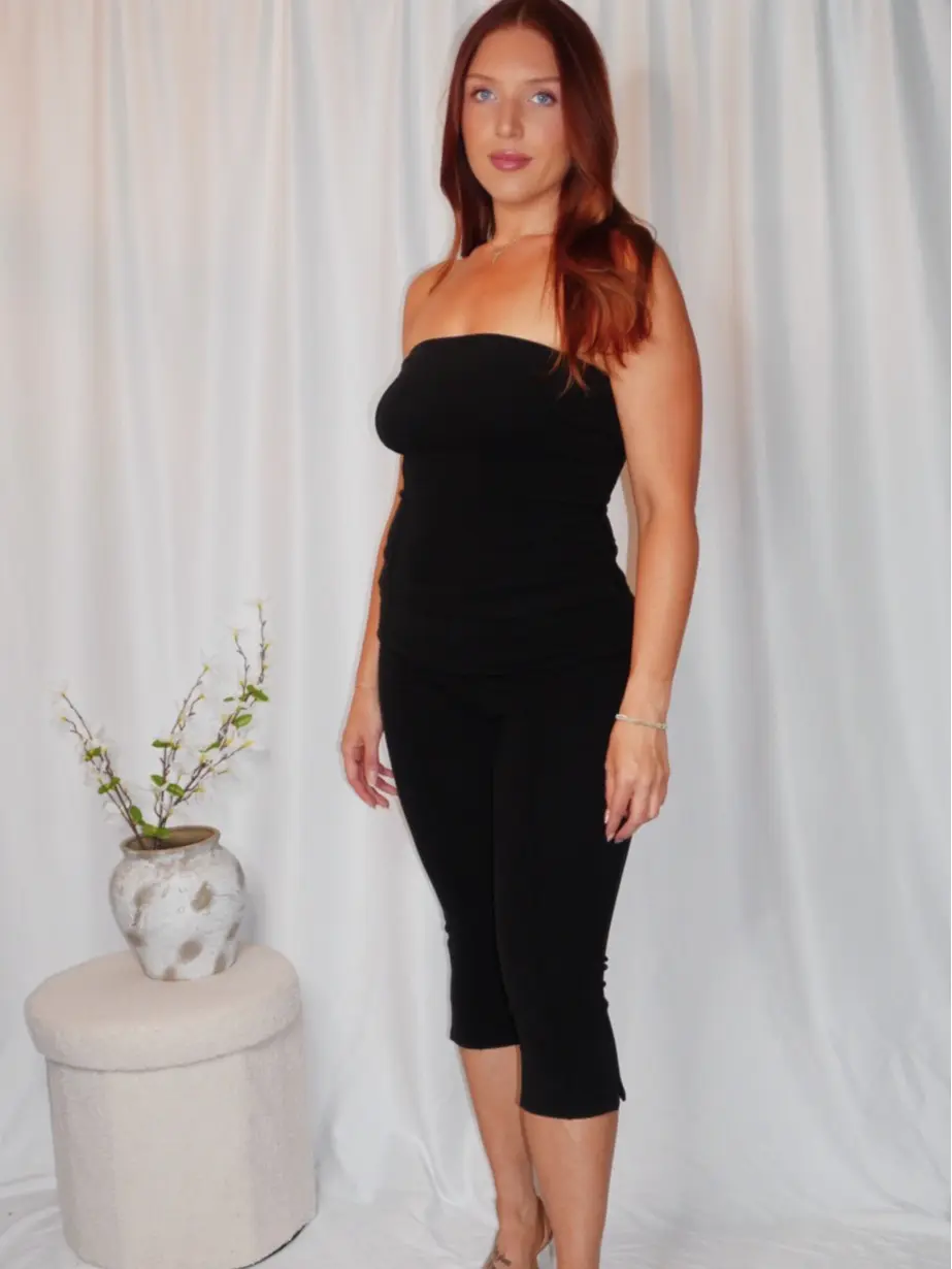 Cassidy capri tube top set Cassidy capri tube top set
