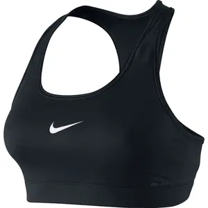 Nike Women's Racerback Compression Sports Bra – Medium Support Dri-FIT Moisture-Wicking Breathable for Gym Yoga Training Workout | Comfortable Athletic Bra for A B C D Cup | Soft Jersey Fabric