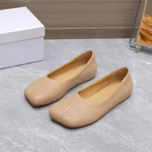 Men Series Slippers Close-toed Shoes Flat Soles Ballet High Quality Low-key Luxury Limited Edition Holiday Gifts Classic Style
