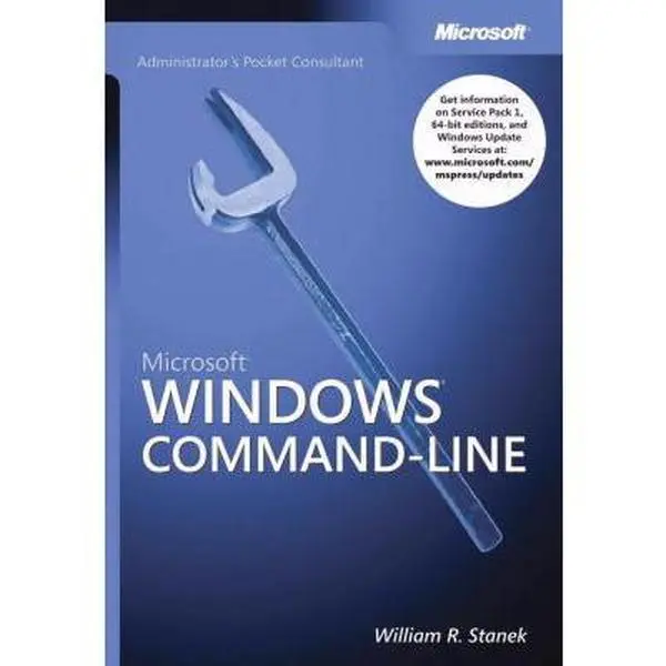 USED-Microsoft® Windows® Command-Line Administrator's Pocket Consultant (Pro - Administrator's PC) by William R. Stanek (Paperback)