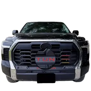 3D Front Bumper letters decal Compatible for 2022 2023 2024 2025 TUNDRA Grille 3M Strong Adhesive Back Weatherproof ABS Decals red Vehicle Exterior Decoration Easy Diy Install  Car Decoration Custom Style truck decals