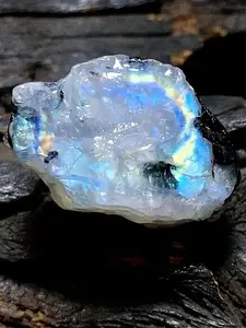 Moonlight Stone Raw Crystal, Aromatherapy Diffuser Stone, Mineral Specimen Decoration Collection, Yoga Gift Crystal Gifts