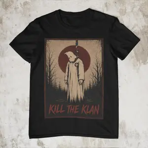 K*ll The Klan Shirt,Anti-Fascist Shirt,Funny Klan Hanging Graphic Shirt,Ku Klux Klan Men's Shirt,Anti KK Shirt,Forced To Fight Fascism shirt