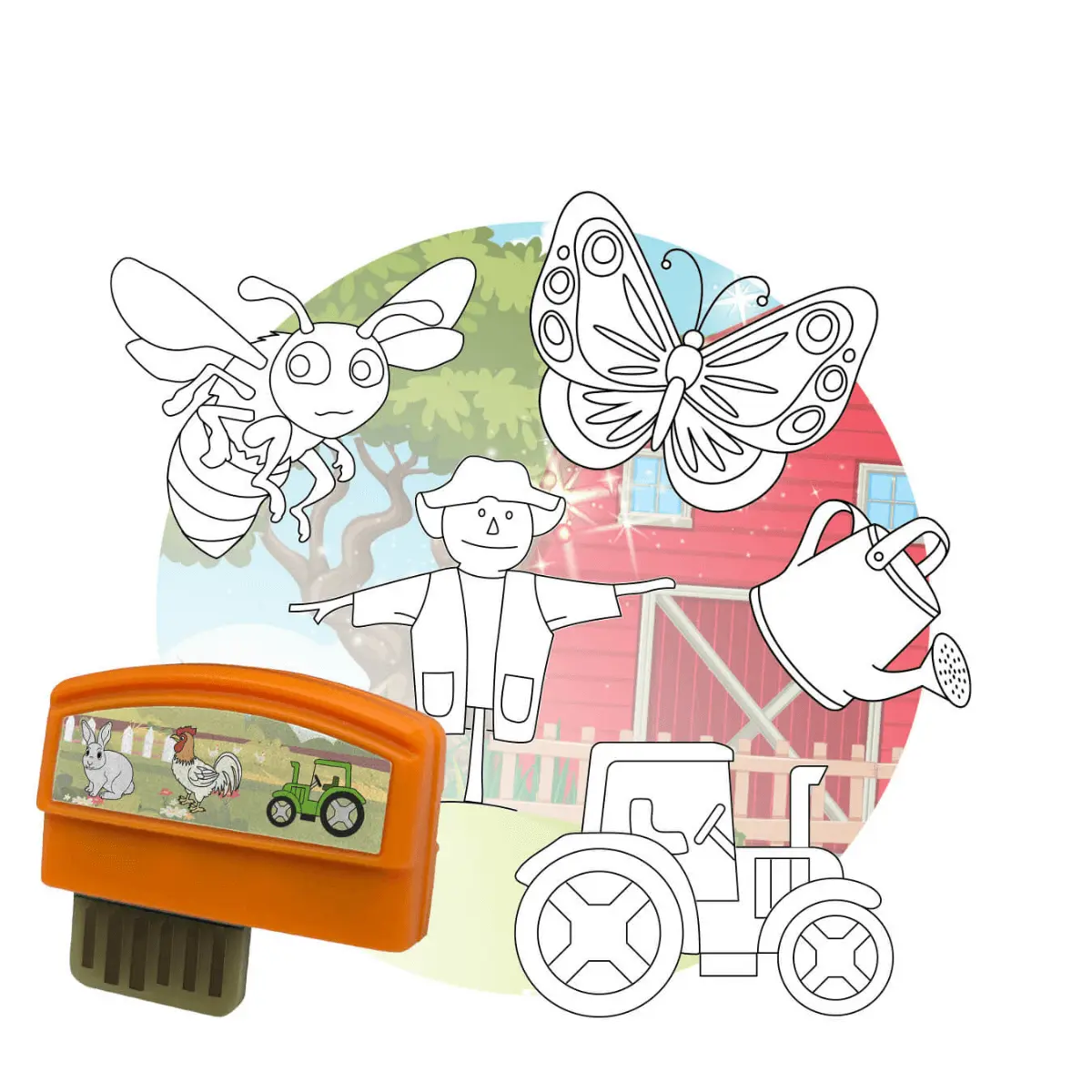 On the Farm Creativity Pack | smART sketcher® 2.0 On the Farm Creativity Pack | smART sketcher® 2.0