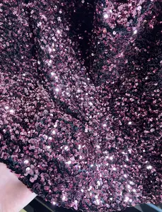 Iridescent Burgundy Velvet