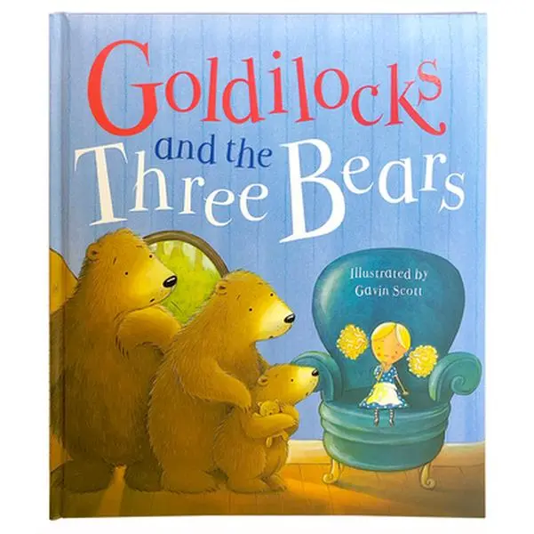USED Book - Goldilocks and the Three Bears by Parragon Books (Hardcover) - english