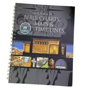 Notebooks & Writing Pads - Bible Study Notebook Vol.1: Rose 10th Anniversary Expanded Edition, Book of Bible Charts, Maps & Time Lines, Christian Study Notebook with Full-Color Illustrations (Spiral Bound/Paperback)