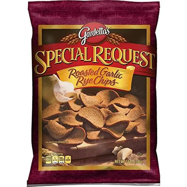 Gardetto's Snack Mix, Special Request Garlic Rye Chips, 14 oz
