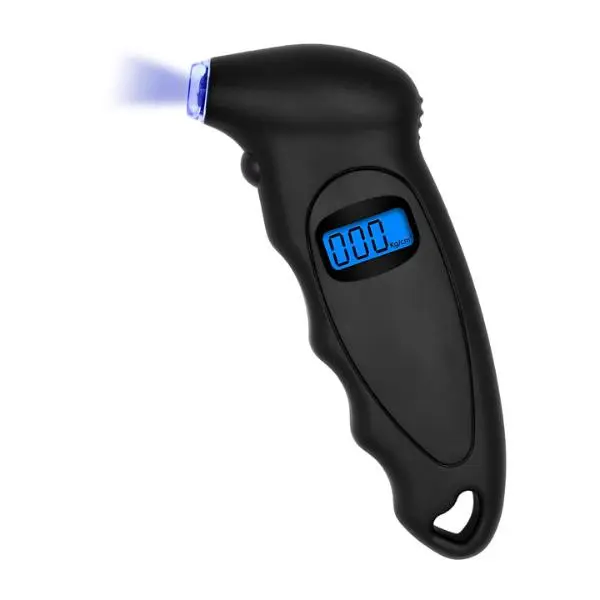 Digital Tire Pressure Gauge - 150 PSI High Accuracy Air Gauge with Backlit LCD, Non-Slip Grip, 4 Unit Settings for Car, Truck