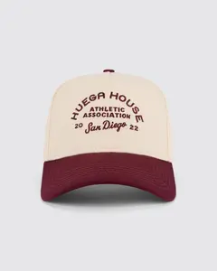 Athletic Association Hat | Maroon & Natural
