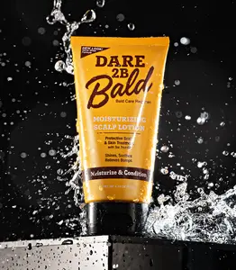 DARE TO BE BALD Bald Moisturizing Scalp Lotion - Hydrating Formula for Baldness, Ideal for All Hair Types