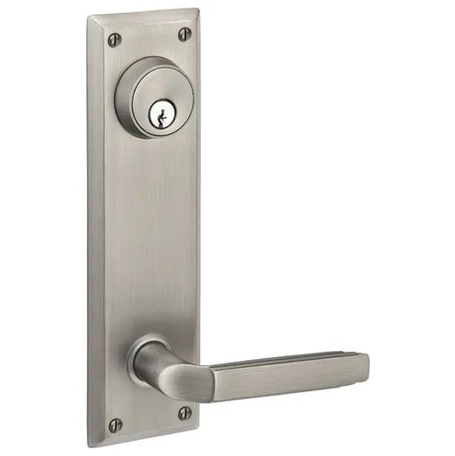 Emtek 8981TRH Passage Double Keyed , Sideplate Locksets Quincy 5-1/2" Center to Center Keyed , Turino Lever , RH